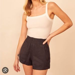 Reformation Nashville Linen shorts